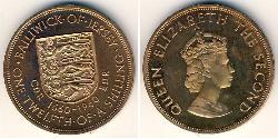 1/12 Shilling Jersey (1066 - ) Copper 