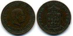 1/12 Tanga India portoghese (1510-1961) Bronzo 
