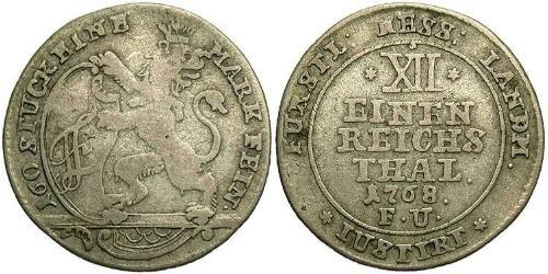 1/12 Thaler Alemania Plata 