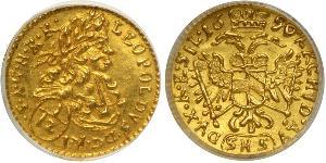 1/12 Дукат Австрія Золото Леопольд I Габсбург(1640-1705)