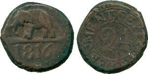 1/24 Rixdollar / 2 Stiver Sri Lanka (1948 - ) Kupfer 