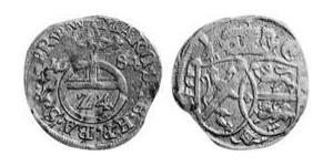 1/24 Thaler Principato vescovile di Bamberga (1245–1802) Argento 