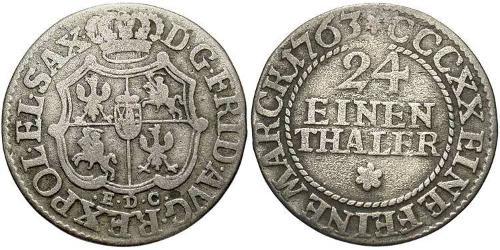 1/24 Thaler Alemania Plata 