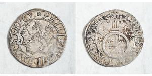 1/24 Thaler Duchy of Pomerania-Stettin (1160 - 1625) 銀 