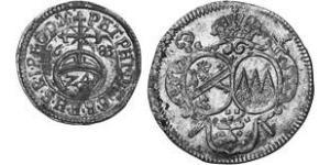 1/24 Thaler Prince-Bishopric of Bamberg (1245–1802) 銀 