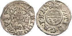 1/24 Thaler Stati federali della Germania Argento Matthias, Holy Roman Emperor (1557 - 1619)