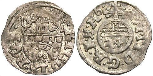 1/24 Талер Федеральні землі Німеччини Срібло Matthias, Holy Roman Emperor (1557 - 1619)