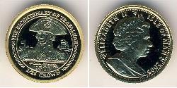 1/25 Krone Île de Man Or Elizabeth II (1926-2022)