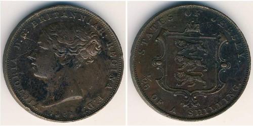 1/26 Shilling Jersey (1066 - ) Cobre 