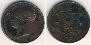 1/26 Shilling Jersey (1066 - ) Cuivre 