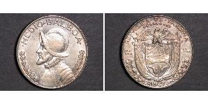 1/2 Balboa Panama Argent Vasco Núñez de Balboa (1475 – 1519)
