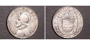 1/2 Balboa Panamá Plata Vasco Núñez de Balboa (1475 – 1519)