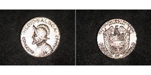 1/2 Balboa Panamá Plata Vasco Núñez de Balboa (1475 – 1519)