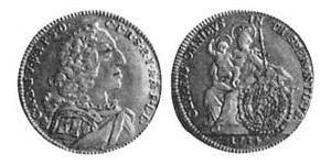 1/2 Carolin Баварія (курфюрство) (1623 - 1806) Золото 