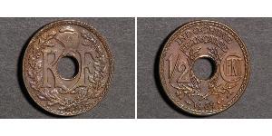 1/2 Cent French Indochina (1887-1954) Bronze 