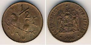 1/2 Cent South Africa (1910 - ) Bronze 