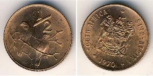 1/2 Cent South Africa (1910 - ) Bronze 