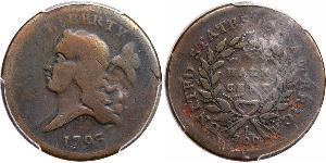 1/2 Cent Estados Unidos de América (1776 - ) Cobre 