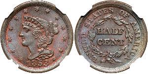 1/2 Cent USA (1776 - ) Copper 
