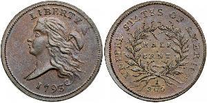 1/2 Cent États-Unis d