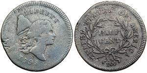 1/2 Cent États-Unis d