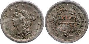 1/2 Cent États-Unis d