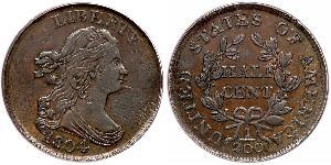 1/2 Cent États-Unis d