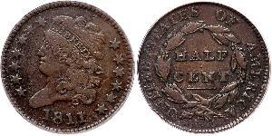 1/2 Cent États-Unis d