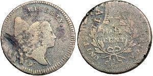 1/2 Cent États-Unis d