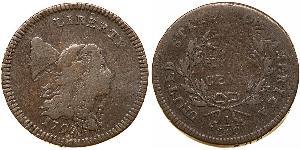 1/2 Cent Vereinigten Staaten von Amerika (1776 - ) Kupfer 