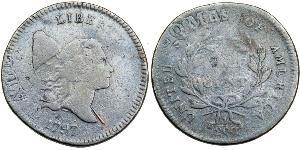 1/2 Cent Vereinigten Staaten von Amerika (1776 - ) Kupfer 