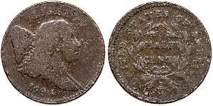 1/2 Cent Vereinigten Staaten von Amerika (1776 - ) Kupfer 