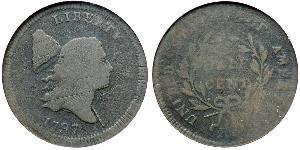 1/2 Cent Vereinigten Staaten von Amerika (1776 - ) Kupfer 