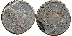 1/2 Cent Vereinigten Staaten von Amerika (1776 - ) Kupfer 