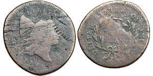 1/2 Cent Vereinigten Staaten von Amerika (1776 - ) Kupfer 