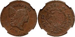 1/2 Cent Vereinigten Staaten von Amerika (1776 - ) Kupfer 