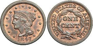 1/2 Cent Vereinigten Staaten von Amerika (1776 - ) Kupfer 