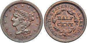 1/2 Cent Stati Uniti d