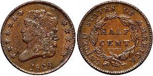 1/2 Cent Stati Uniti d