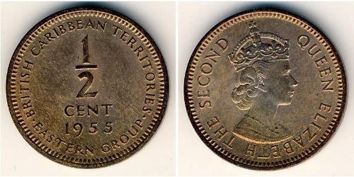 1/2 Cent   Elizabeth II (1926-2022)