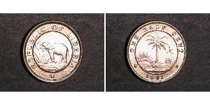 1/2 Cent 利比里亚 (1847 - ) 青铜 