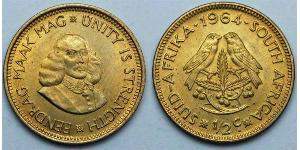 1/2 Cent 南非 (1910 - ) 黃銅 