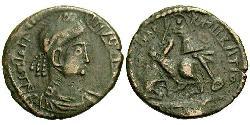 1/2 Centenionalis Imperio romano (27BC-395) Bronce Constancio II (317 - 361)