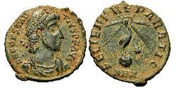 1/2 Centenionalis Empire romain (27BC-395) Bronze Constant I (320-350)