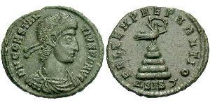 1/2 Centenionalis Roman Empire (27BC-395) Bronze Constantius II (317 - 361)