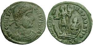 1/2 Centenionalis Römische Kaiserzeit (27BC-395) Bronze Constantius II(317 - 361)