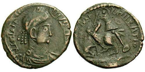 1/2 Centenionalis Römische Kaiserzeit (27BC-395) Bronze Constantius II(317 - 361)