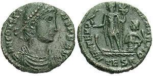1/2 Centenionalis Impero romano (27BC-395) Bronzo Costante I (320-350)