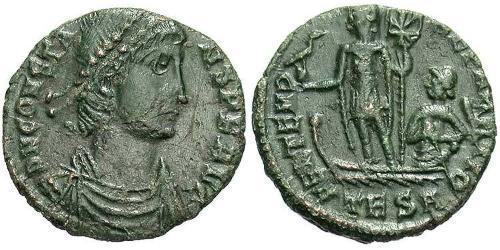 1/2 Centenionalis Impero romano (27BC-395) Bronzo Costante I (320-350)