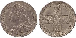 1/2 Corona Regno Unito di Gran Bretagna (1707-1801) Oro Giorgio II (1683-1760)
